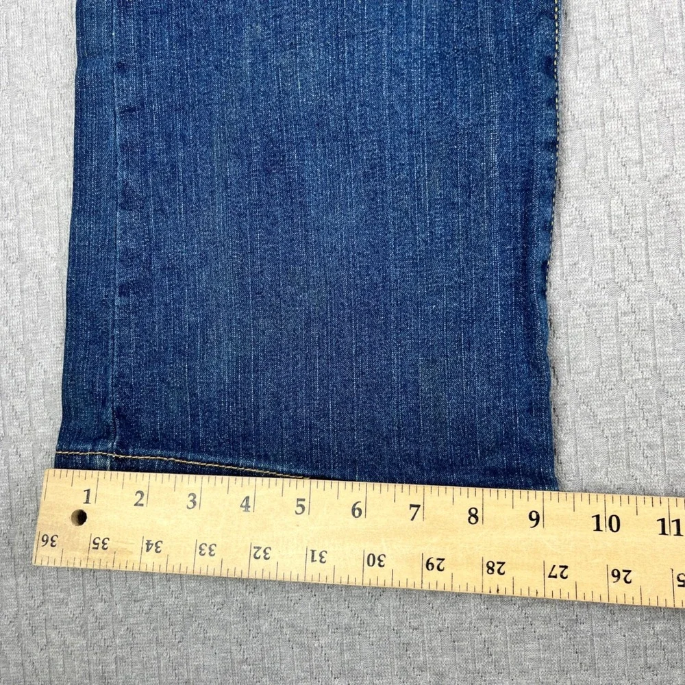 New Vintage Deadstock Levi 550 Relaxed Bootcut Jeans Women 14 Long Dark Wash‎